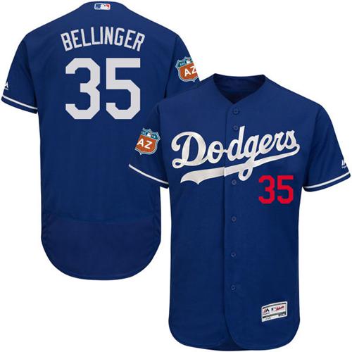 Dodgers #35 Cody Bellinger Blue Flexbase Authentic Collection Stitched MLB Jersey